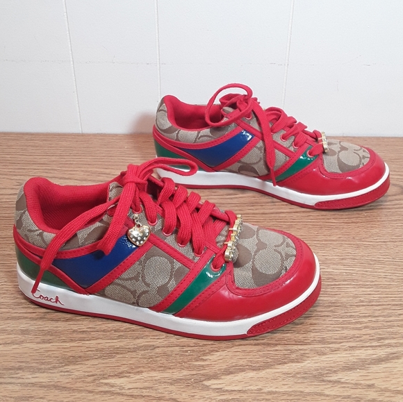 Coach Shoes - Coach signature c bling Oriana color block  shoes